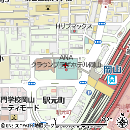 杏林製薬株式会社　岡山営業所周辺の地図