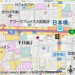 お好み焼き・鉄板焼 ぼんくら家 なんば 千日前店周辺の地図