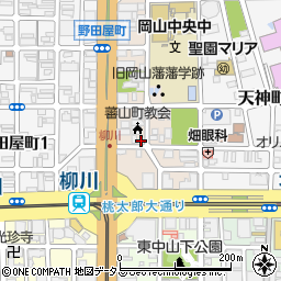 小倉法律事務所周辺の地図