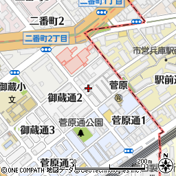 福原鉄工所周辺の地図