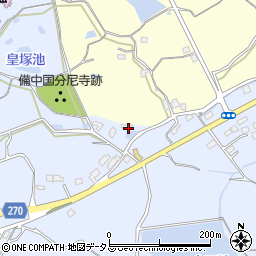 岡山県総社市宿166-1周辺の地図