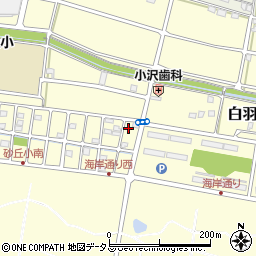 静岡県浜松市中央区白羽町2694周辺の地図