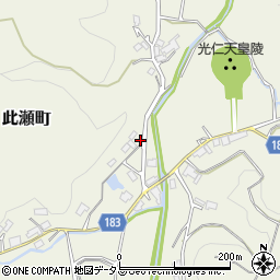 奈良県奈良市此瀬町369周辺の地図