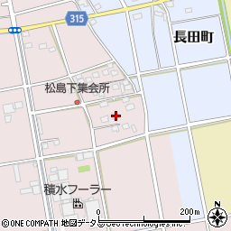 静岡県浜松市中央区松島町538周辺の地図