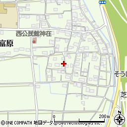 岡山県総社市富原839周辺の地図