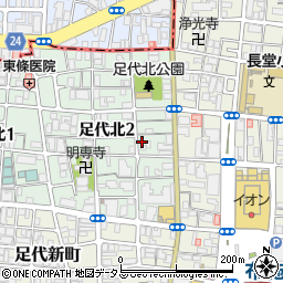 ナバマンション周辺の地図