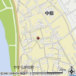 岡山県総社市中原689-1周辺の地図