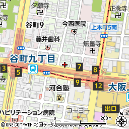 めばえ国際学園大阪本部校周辺の地図