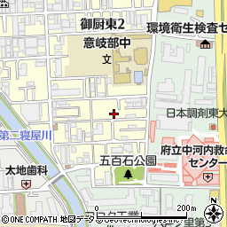 東大阪そろばん周辺の地図