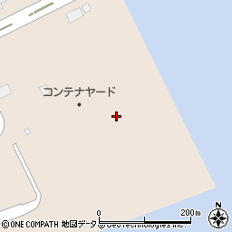 兵庫県神戸市中央区港島周辺の地図