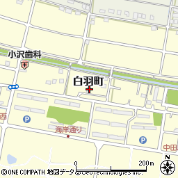 静岡県浜松市中央区白羽町2446周辺の地図