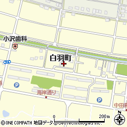 静岡県浜松市中央区白羽町2440周辺の地図