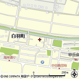 静岡県浜松市中央区白羽町2421周辺の地図