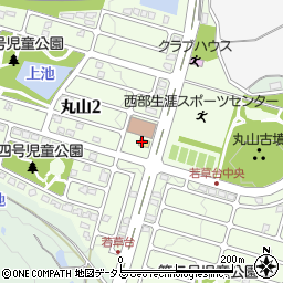 奈良県奈良市丸山周辺の地図