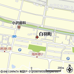 静岡県浜松市中央区白羽町2460周辺の地図