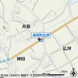 愛知県豊橋市高塚町井原周辺の地図