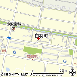 静岡県浜松市中央区白羽町2452周辺の地図