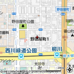 野田屋町ビル周辺の地図