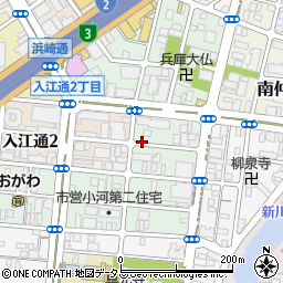 兵庫県神戸市兵庫区南逆瀬川町周辺の地図