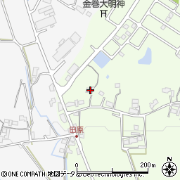 三重県名張市東田原1049周辺の地図