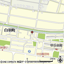 静岡県浜松市中央区白羽町2416周辺の地図
