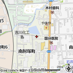 奈良県奈良市南肘塚町49-14周辺の地図
