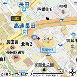 栗山塗料商事株式会社周辺の地図