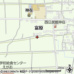 岡山県総社市富原460-1周辺の地図