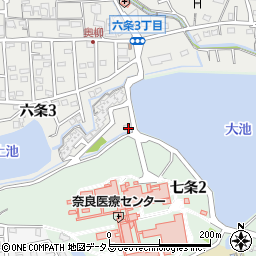 サン薬局　西ノ京店周辺の地図