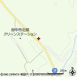 広島県府中市上下町水永382周辺の地図