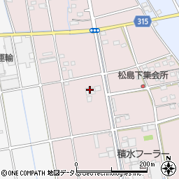 静岡県浜松市中央区松島町581周辺の地図