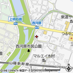 兵庫県神戸市西区玉津町西河原155周辺の地図