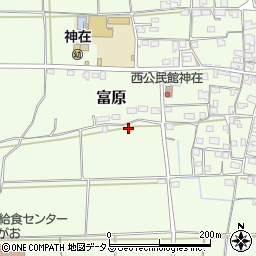 岡山県総社市富原466-1周辺の地図