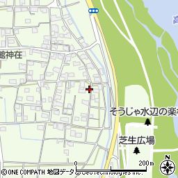 岡山県総社市富原738周辺の地図