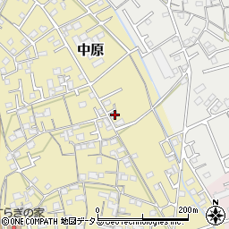 岡山県総社市中原827-1周辺の地図
