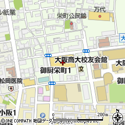 マックスバリュ小阪店周辺の地図