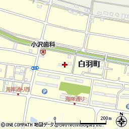 静岡県浜松市中央区白羽町2476周辺の地図