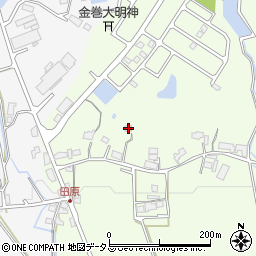 三重県名張市東田原1072周辺の地図