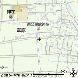 岡山県総社市富原861周辺の地図