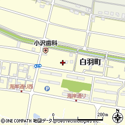 静岡県浜松市中央区白羽町2477周辺の地図