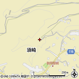 静岡県下田市須崎1187周辺の地図