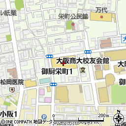 フラワーラボラトリー小阪店周辺の地図