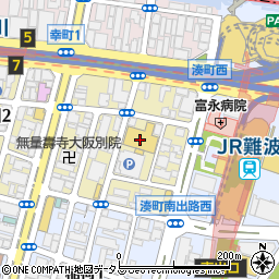 関西マツダナンバ店周辺の地図