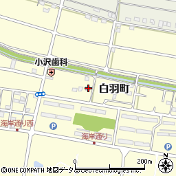 静岡県浜松市中央区白羽町2468周辺の地図