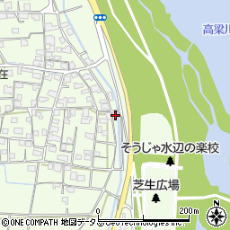 岡山県総社市富原1186周辺の地図