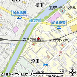 愛知県田原市神戸町後申2周辺の地図