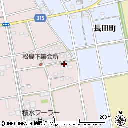静岡県浜松市中央区松島町531周辺の地図