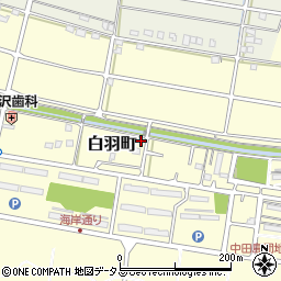 静岡県浜松市中央区白羽町2434周辺の地図