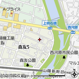 株式会社ジー・ピー・エー・コーポレーション　関西営業所周辺の地図