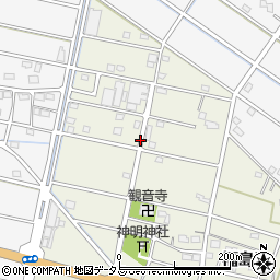 静岡県浜松市中央区福島町周辺の地図